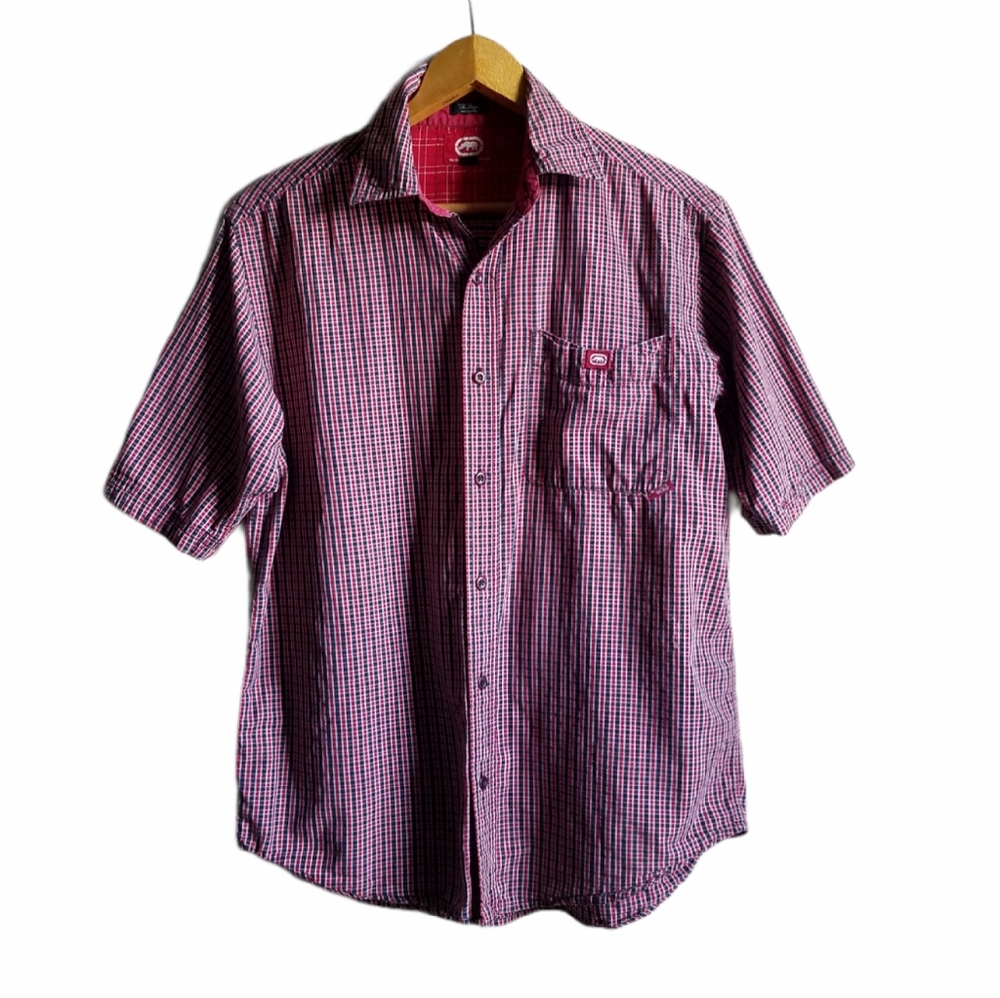 Ecco Unlimited Plaid Short Sleeve Shirt “The Dwyer”